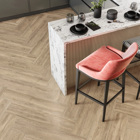 Керамогранит Рилвуд каштановый/Realwood Marrone 20*90-image-5