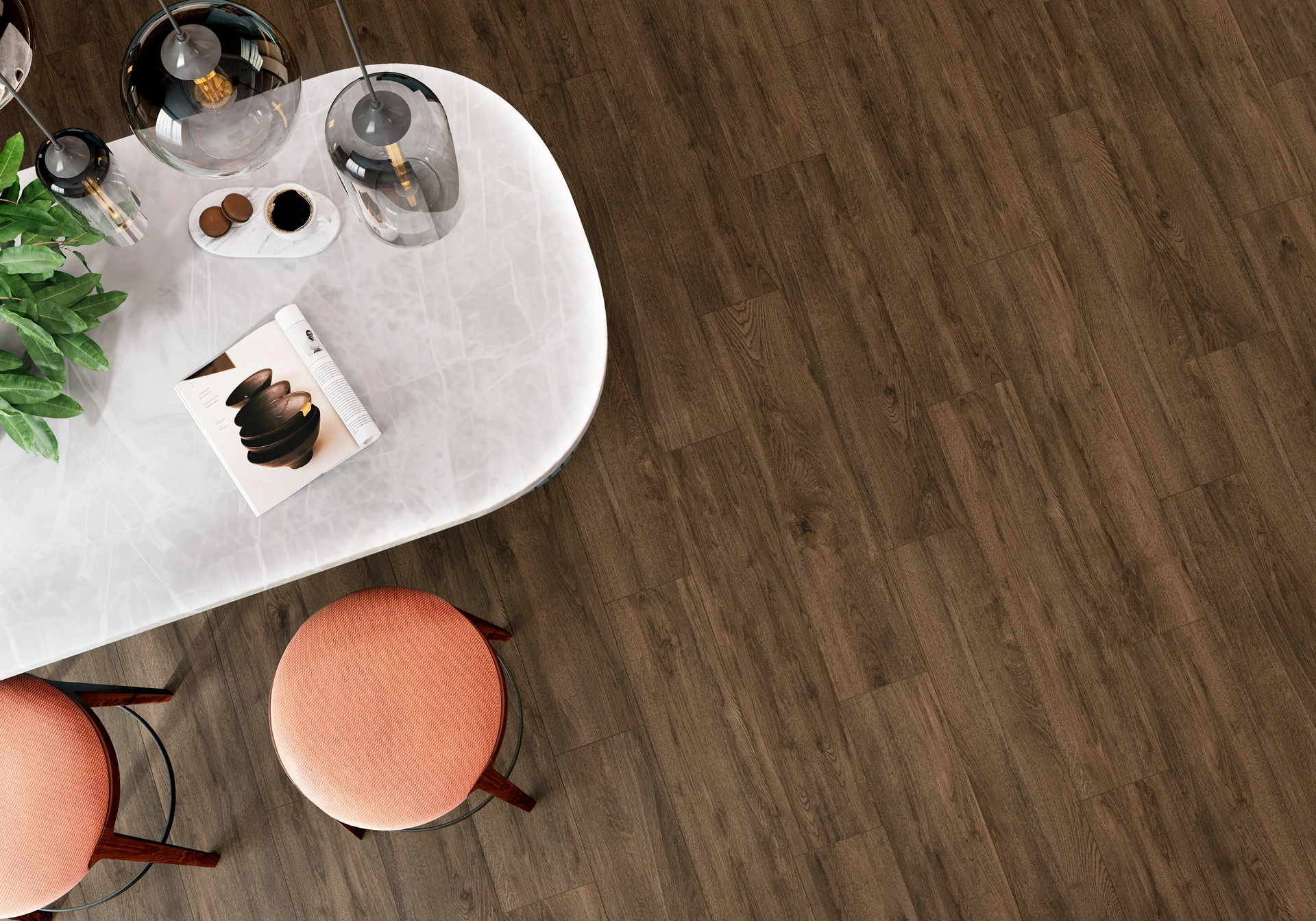 Керамогранит Рилвуд каштановый/Realwood Marrone 20*90-image-6