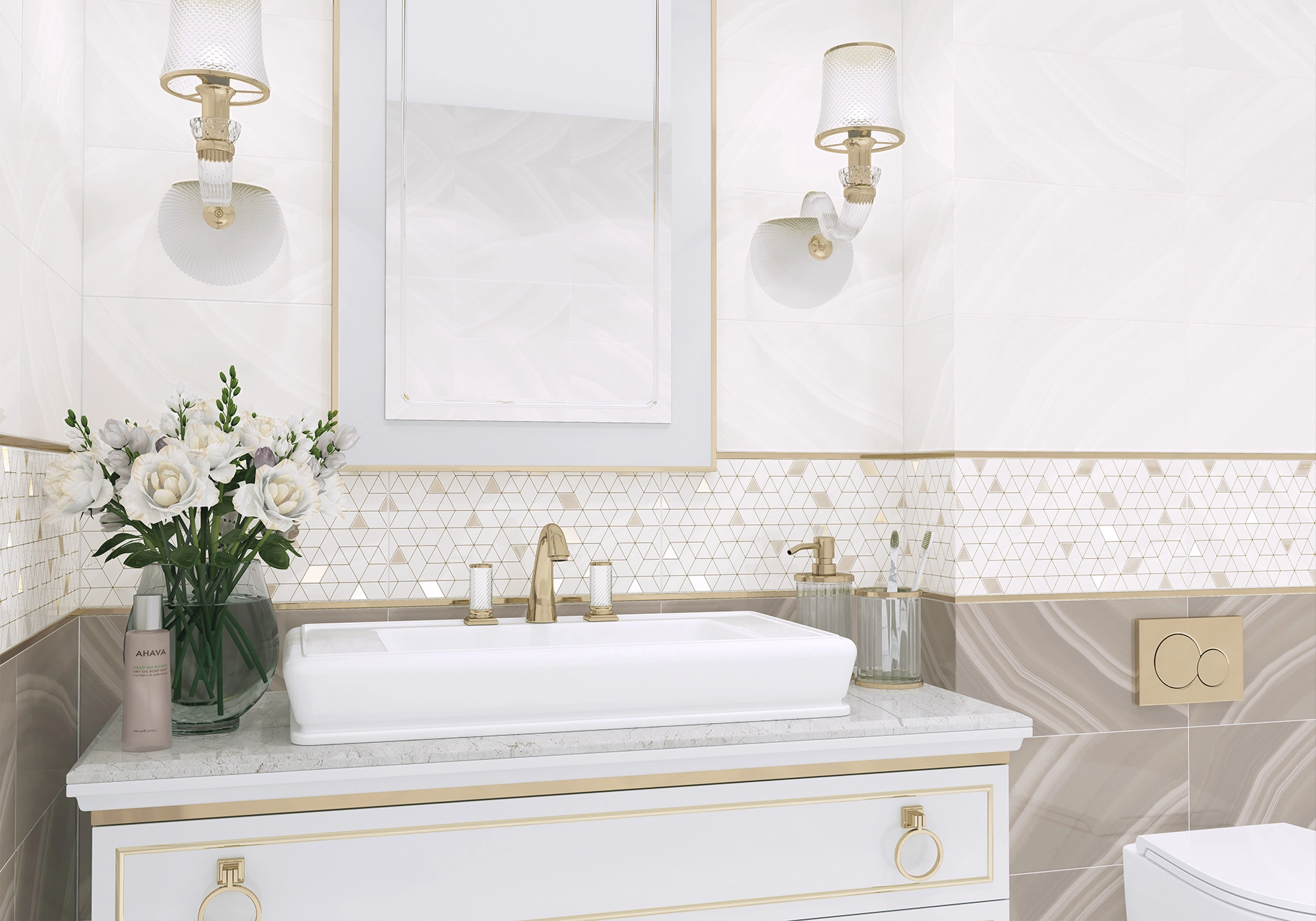 Декор Resort Gold 24,9*50 DW9RES01-image-2
