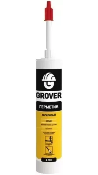 Герметик акриловый GROVER A100 белый 280мл
