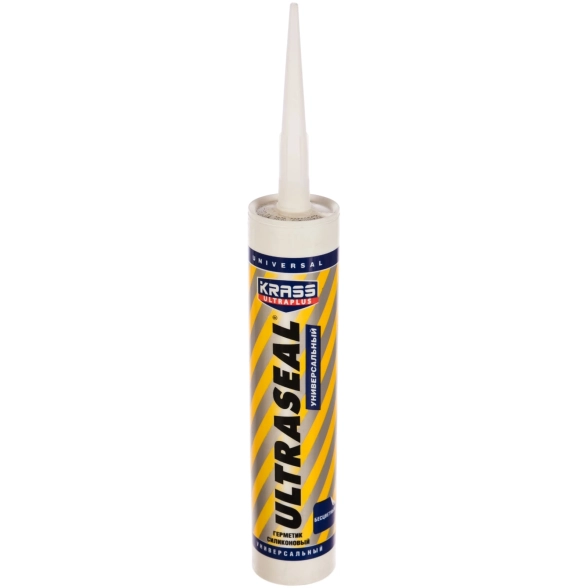 Герметик силиконовый KRASS Ultraseal унив Б/цв 260мл