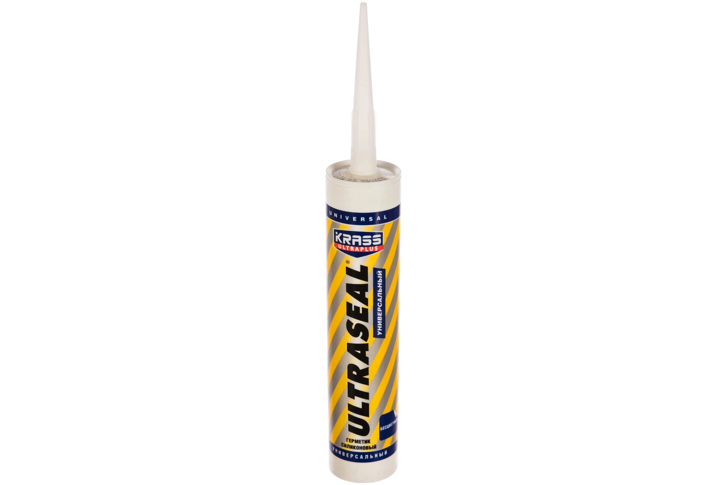Герметик силиконовый KRASS Ultraseal унив Б/цв 260мл