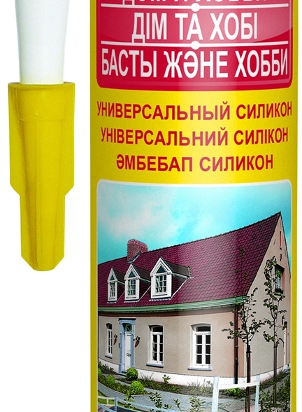 Герметик Soudal силиконовый универсальный белый 280мл 105907