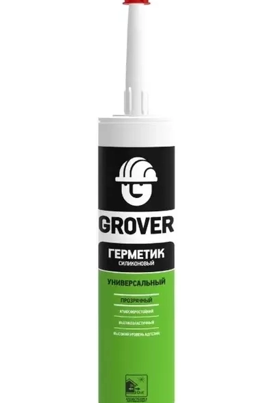 Герметик силик. GROVER U100 универс. прозр 280мл