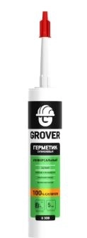 Герметик силик. GROVER U300 универс. белый 280мл