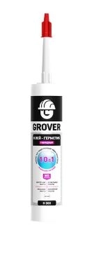 СО Клей-герметик гибридный GROVER H300 многоцелевой прозр 280мл