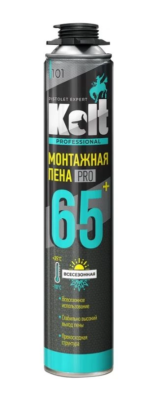 Пена монтаж. проф. КОЛЬТ-65 всесезон. 900гр