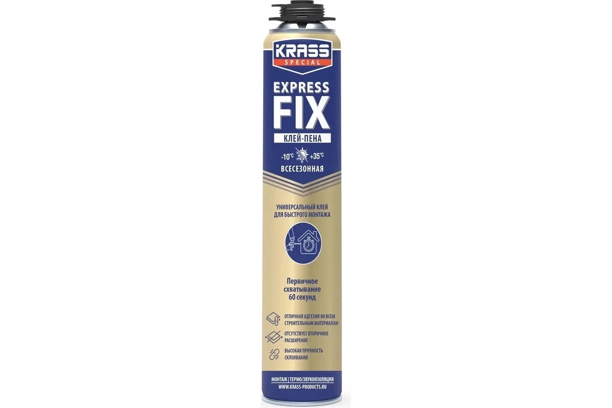 Клей-пена KRASS Special ExpressFix 0,75л