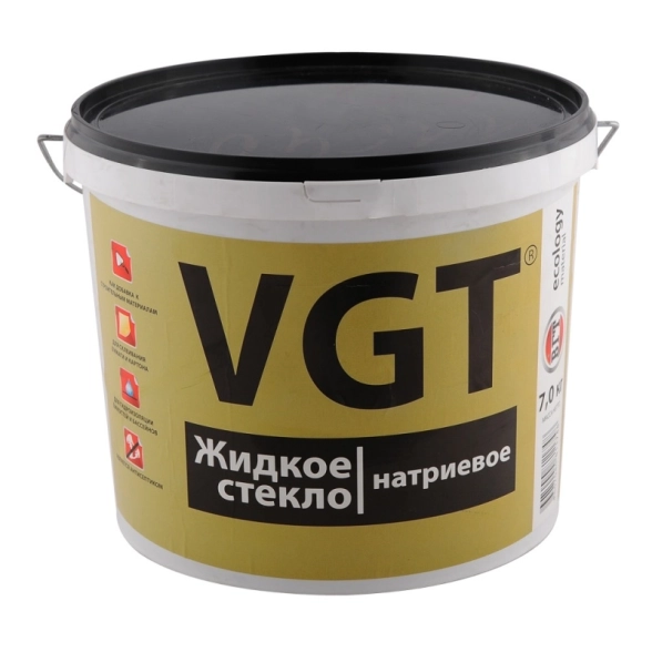 Клей ВГТ Жидкое стекло 7кг