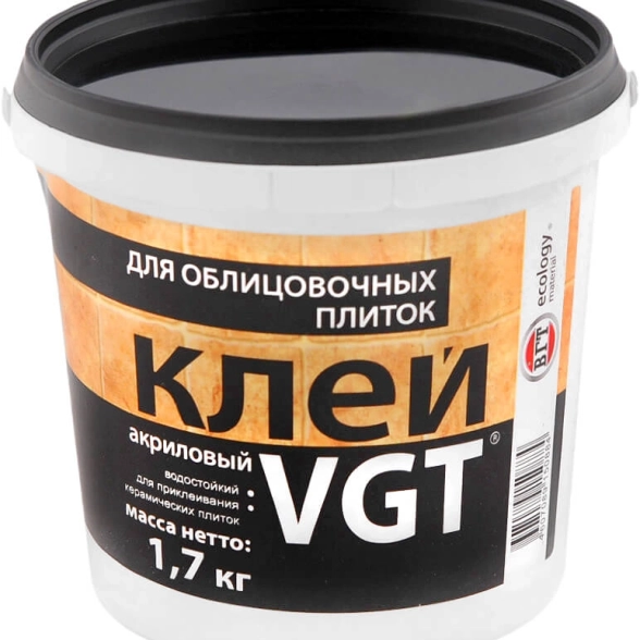 Клей ВГТ для облицовочных плиток 1.7кг