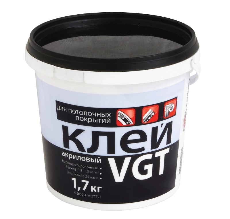 Клей ВГТ для потолочных покрытий 1.7кг
