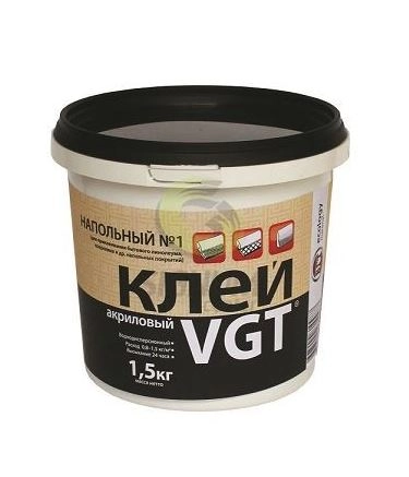 Клей ВГТ Эконом N1 напольный 1.5кг