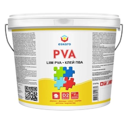 Клей универсальный ПВА Eskaro PVA 2,5кг