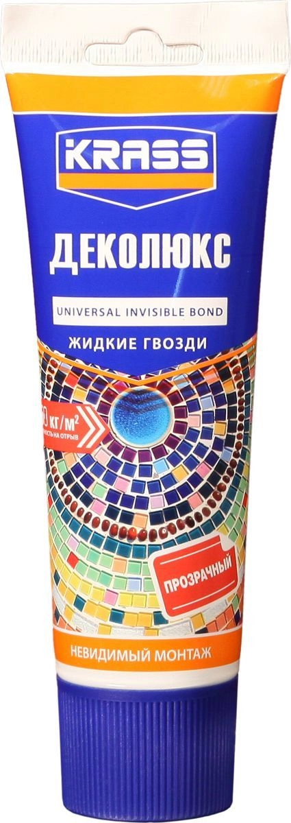 Клей KRASS Жид.гв Деколюкс б/цв 250мл
