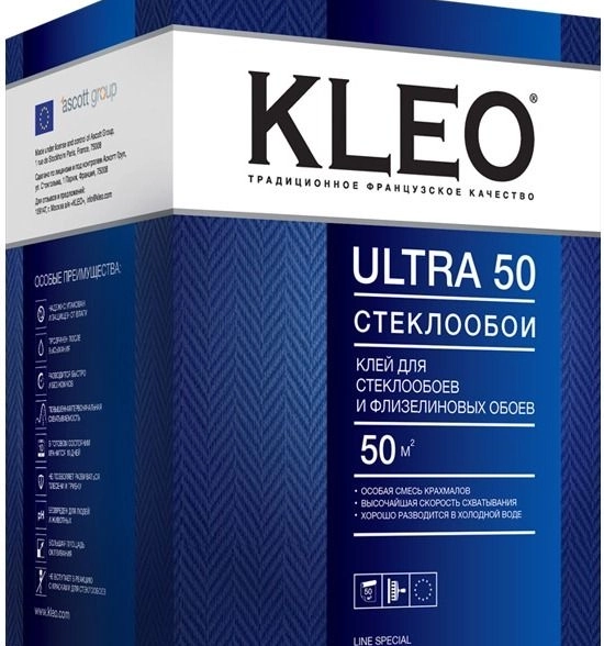 Клей KLEO Ultra дл стекло.и флиз.500гр