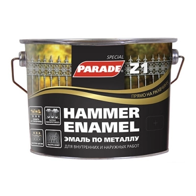 Эмаль PARADE Z1 шоколадный гладкая 2.5л RAL8017