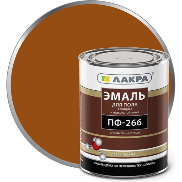 Эмаль Лакра ПФ-266 золото-коричневая 1кг