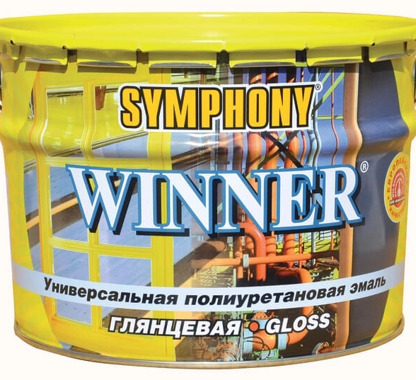 Эмаль SYMPHONY виннер б"С" гл.2,43кг