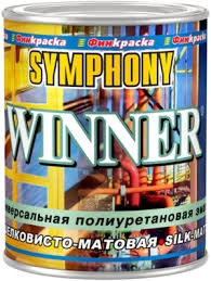 Эмаль SYMPHONY виннер б"А" ш/мат.0,9кг