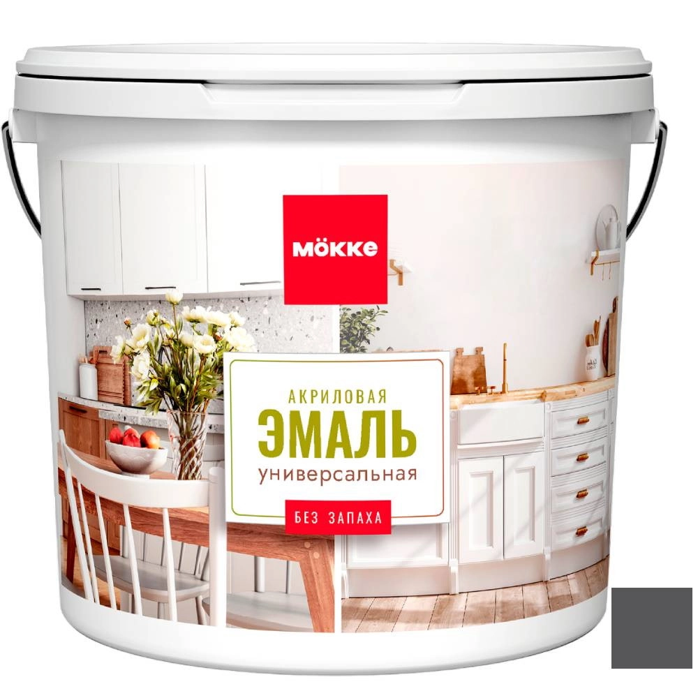 Эмаль акрил. MOKKE универс.мат. Уральские горы 0,8кг