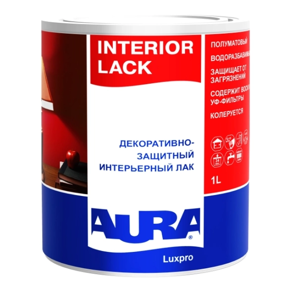 Лак AURA Interior Lack интерьерный 1л