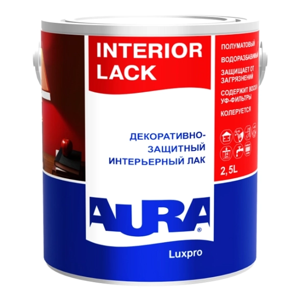 Лак AURA Interior Lack интерьерный 2,5л