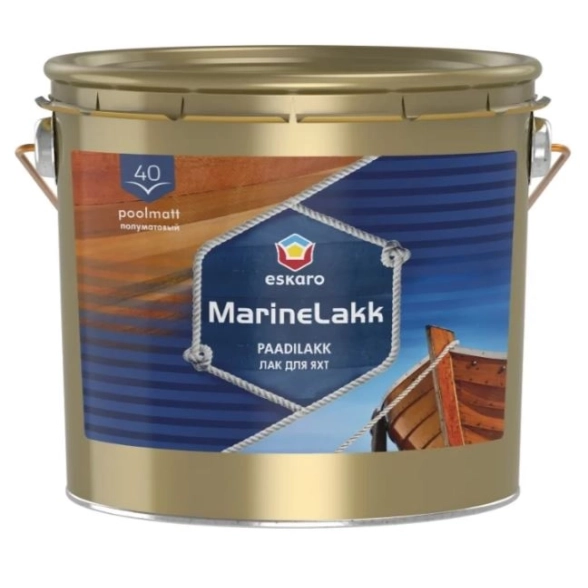 Лак алкид-уретан. Marine lakk 40 яхтенный п/мат 2,4л