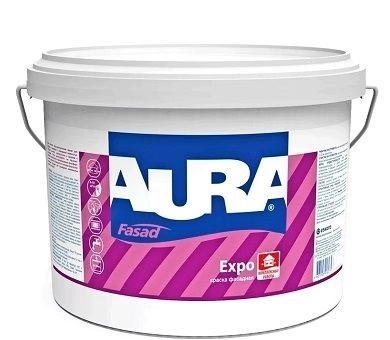 Краска фасадная AURA Expo матовая 4,5л