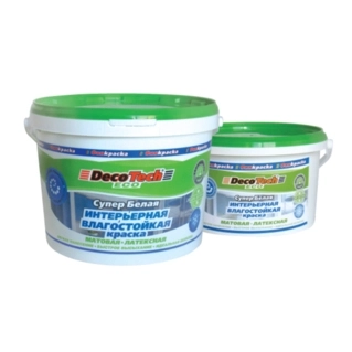 Краска в/э DecoTech Eco инт/влаг 3кг