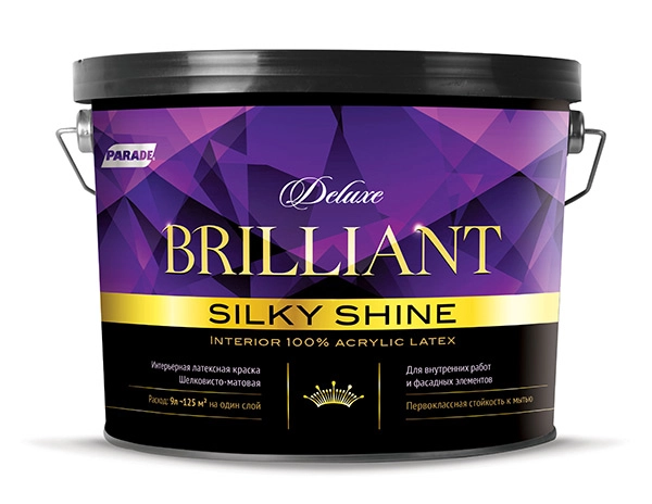 Краска PARADE DELUXE Brilliant silky shine База А 9л