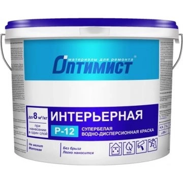 Краска Оптимист P-12 интерьерная 3кг