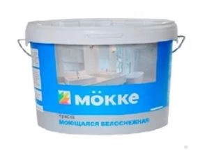 Краска акрил.инт. моющаяся MOKKE 3кг