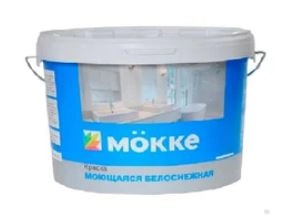 Краска акрил.инт. моющаяся MOKKE 6кг