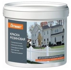 Краска резиновая Оптимист F310 12кг
