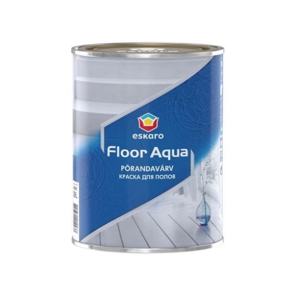 Краска для пола Eskaro Floor Aqua TR 0,9л