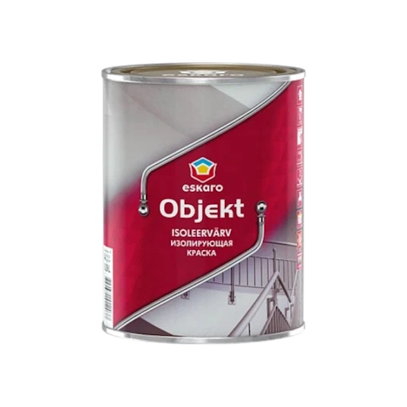 Краска изолирующая Eskaro Objekt глубокомат. 0,9л