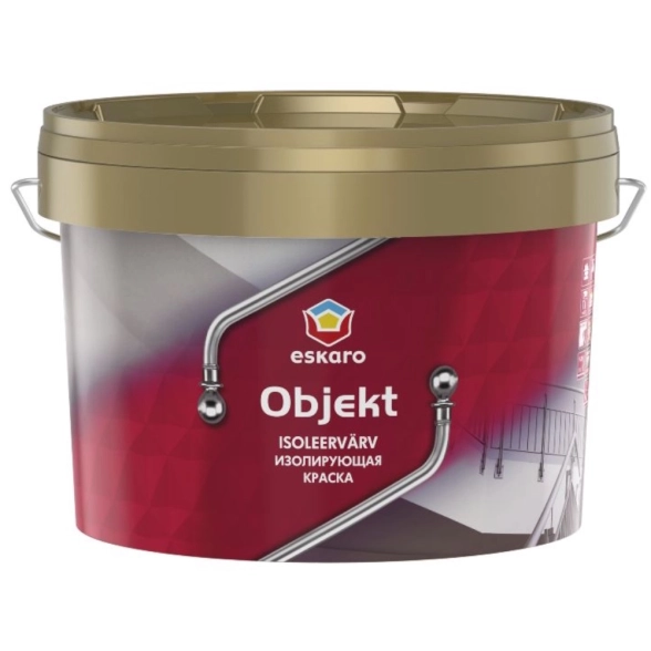 Краска изолирующая Eskaro Objekt глубокомат. 2,7л