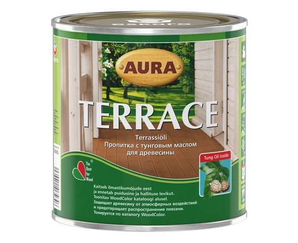 Масло для террас Eskaro(Aura) Terrace 0,9л