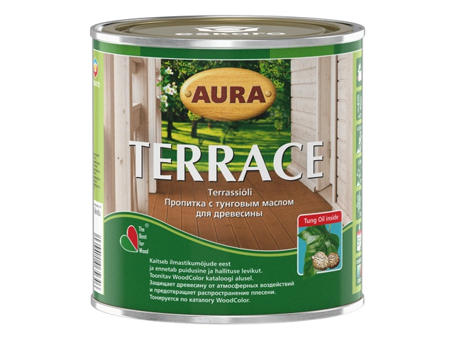 Масло для террас Eskaro(Aura) Terrace 0,9л