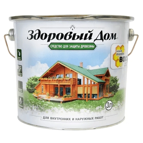 Антисептик Здоровый Дом Махагон 3л