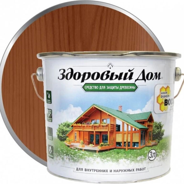 Антисептик Здоровый Дом Орех 3л