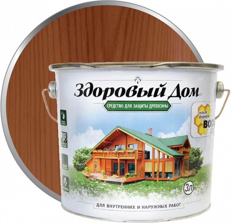 Антисептик Здоровый Дом Орех 3л