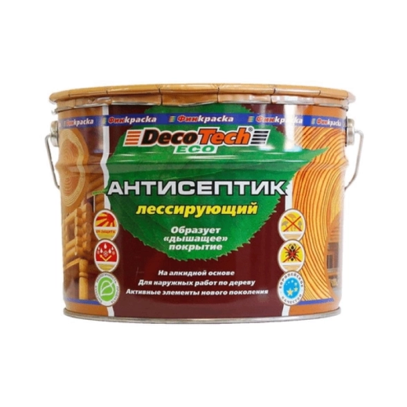 Антисептик DecoTech Eco бесцветный 10л