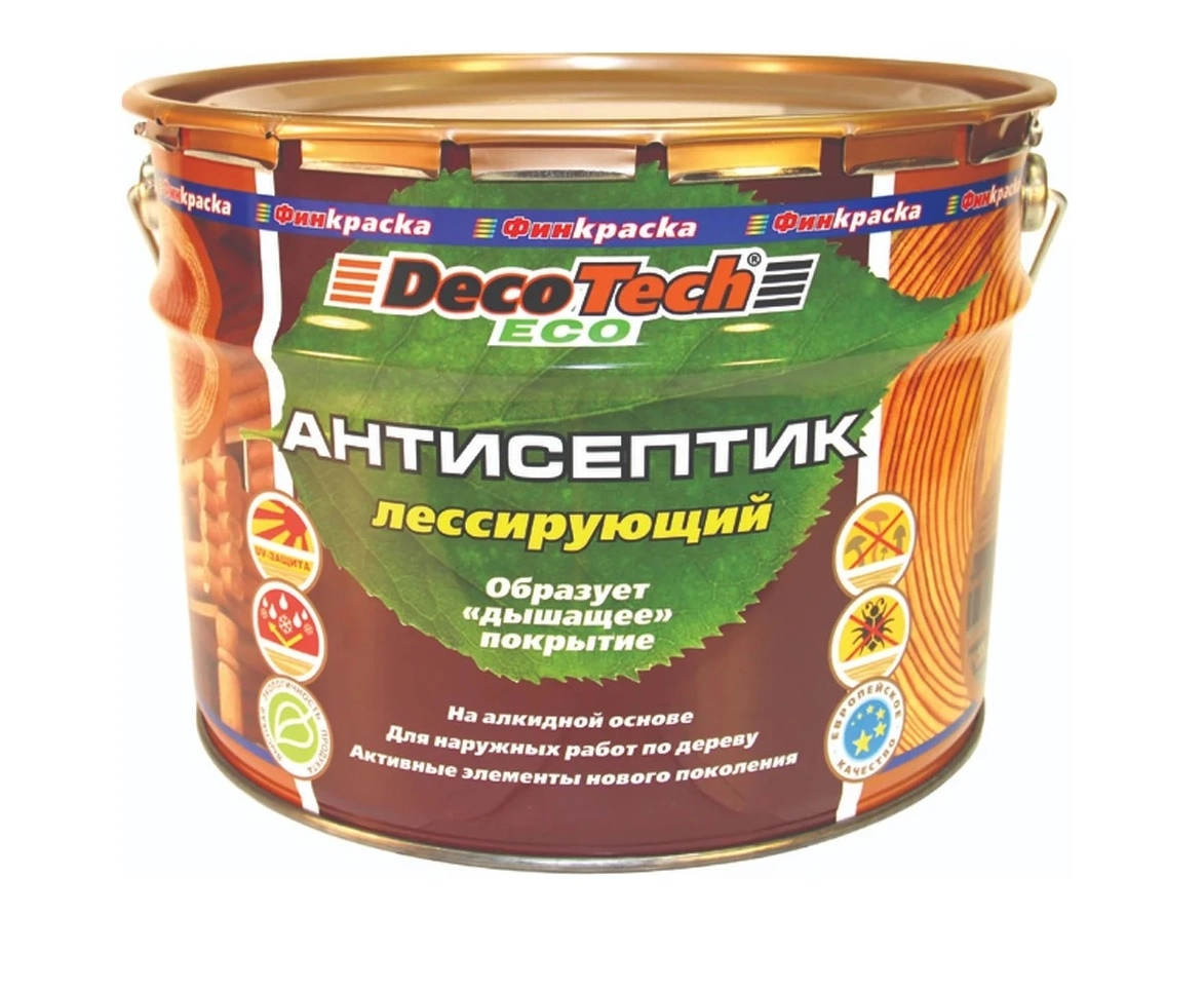 Антисептик DecoTech Eco дуб 10л