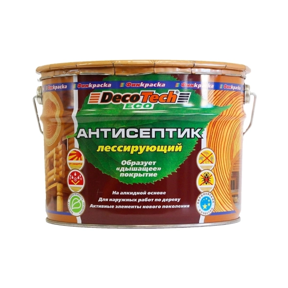 Антисептик DecoTech Eco орех 10л
