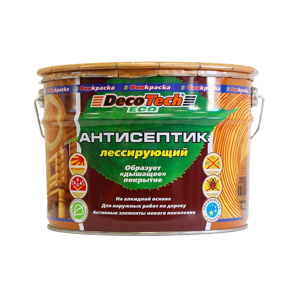 Антисептик DecoTech Eco орех 10л