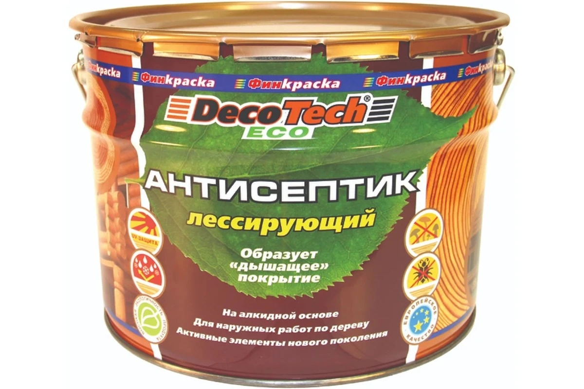 Антисептик DecoTech Eco сосна 10л