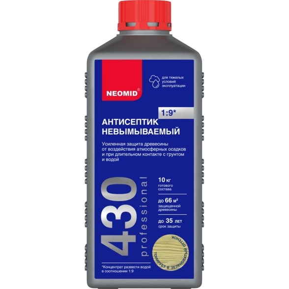 Антисептик Неомид 430 Eco д/дер.концентр.1:9 1кг