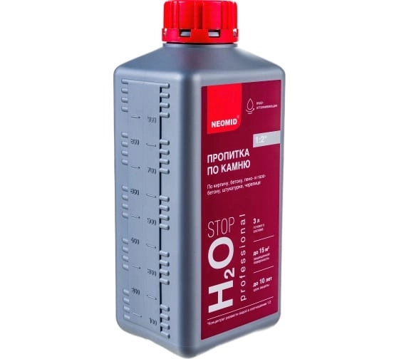 Пропитка Неомид H2O-стоп гидрофиб. 1л