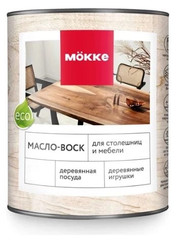 Воск д/столешниц/мебели MOKKE 0,3л
